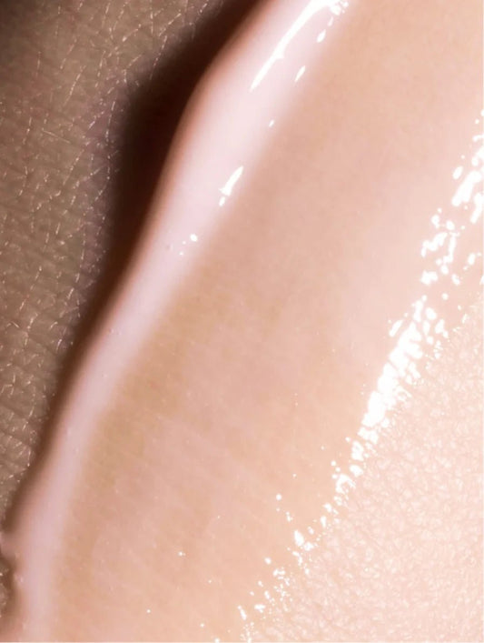 Close-up of a smooth, beige-colored surface