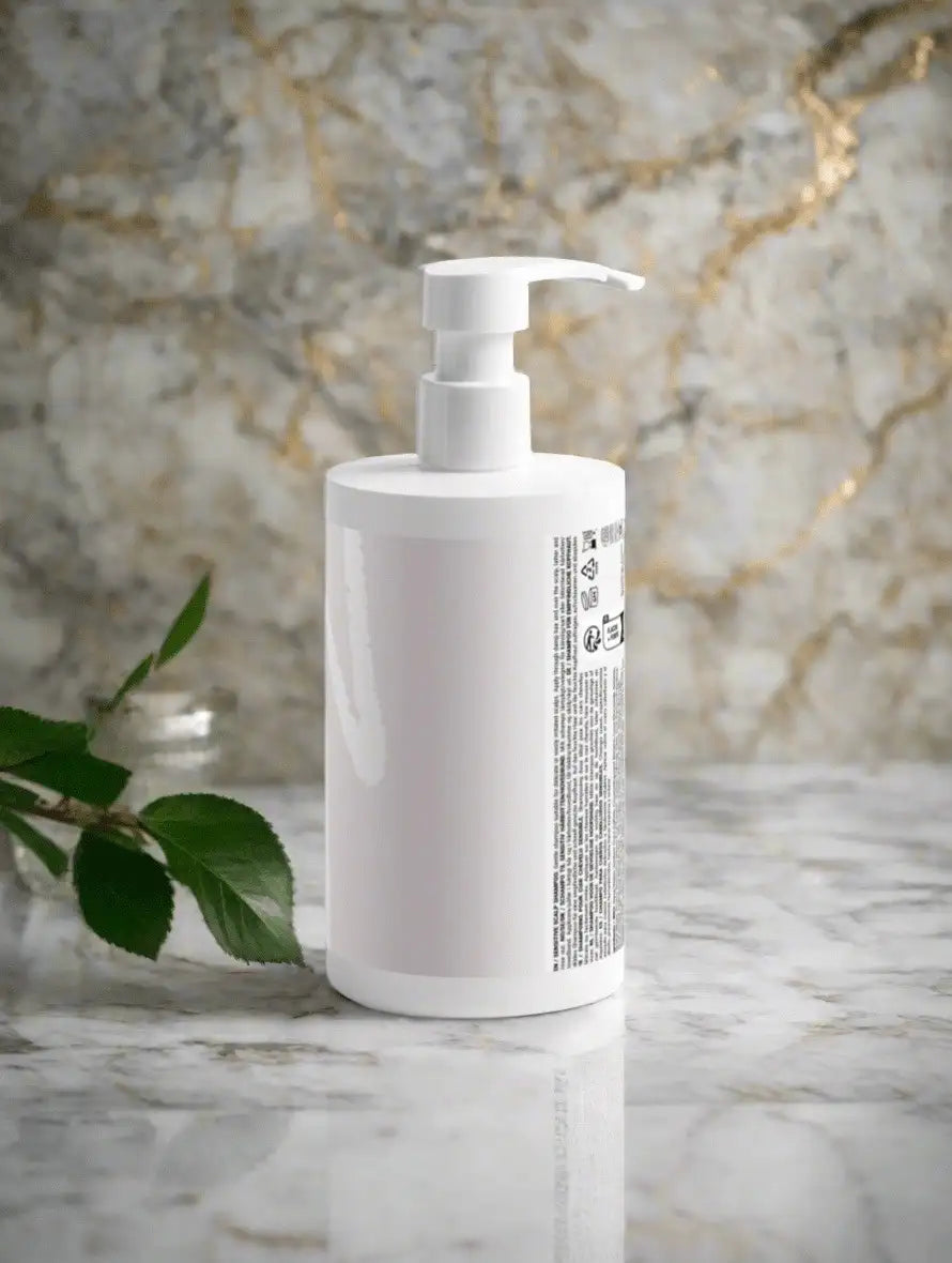 Lueur Beauté Sensitive Scalp Shampoo – back label view