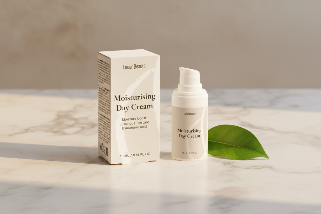 Lueur Beauté Moisturising Day Cream with Hyaluronic Acid – COSMOS Natural certified