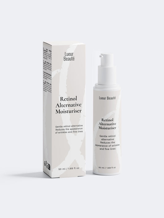 Lueur Beauté Retinol Alternative Moisturiser — natural anti-aging cream with Bidens Pilosa for sensitive skin