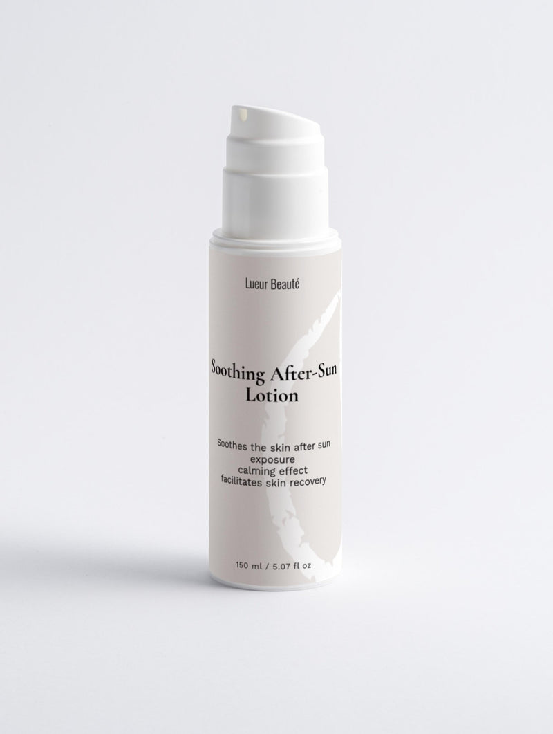 After - Sun Lotion – Soothing & Hydrating Care for Sun - Exposed Skin - Lueur Beauté