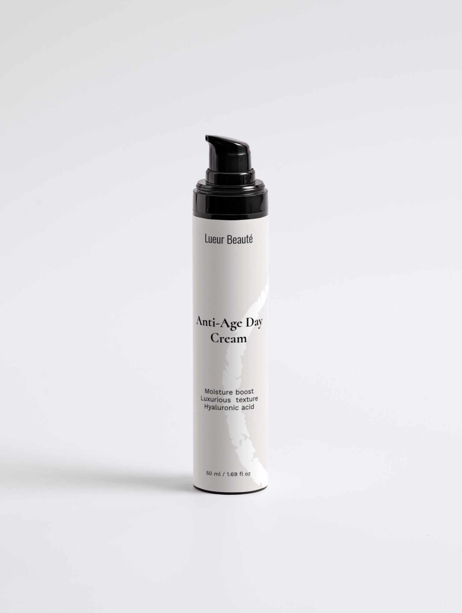 Lunar Beaute Anti-Age Day Cream bottle on a white background