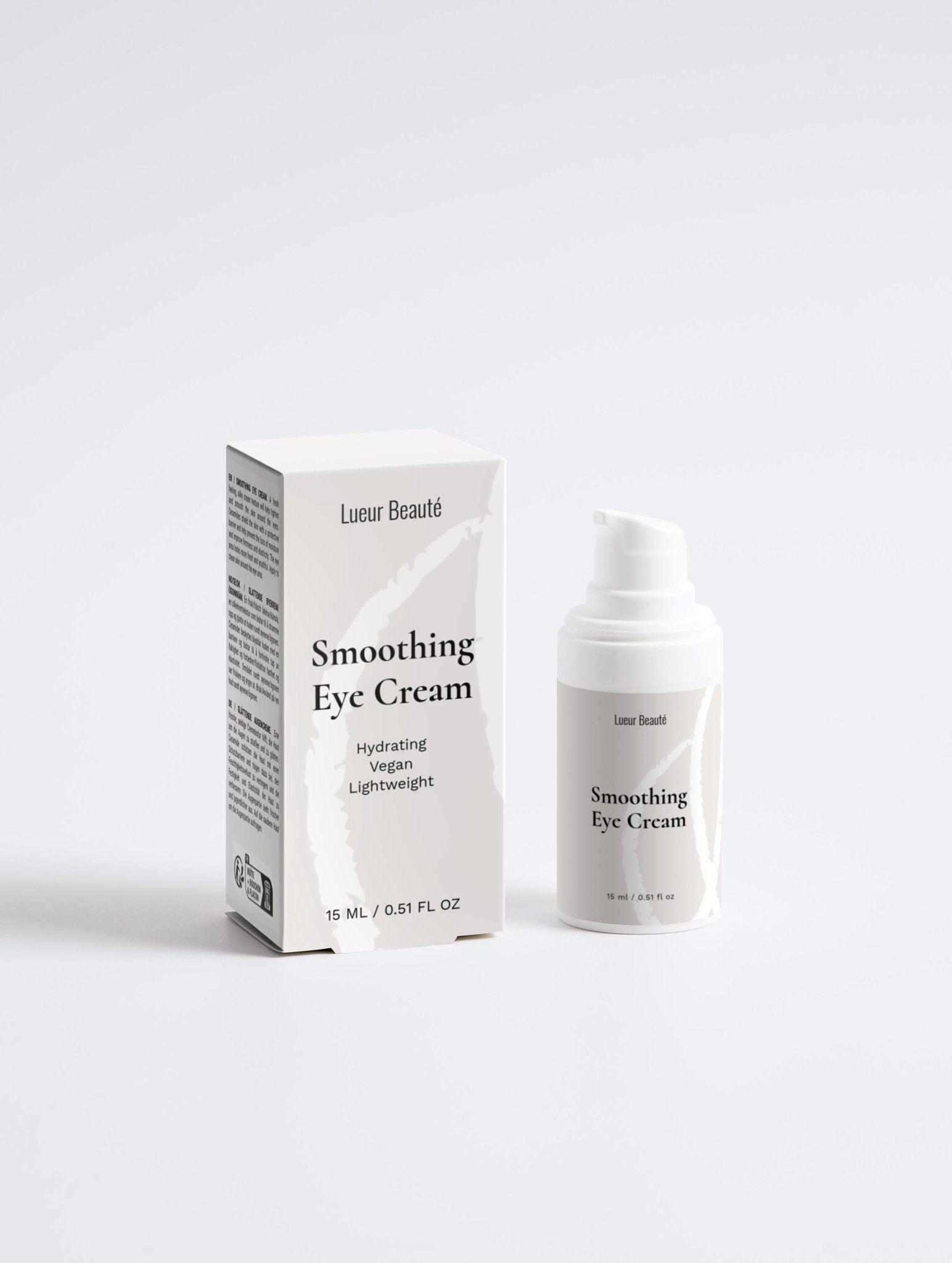 Anti - Aging Eye Crem - Smooths Wrinkles and Reduces Dark Circles - Lueur Beauté Anti-Aging Eye Cream