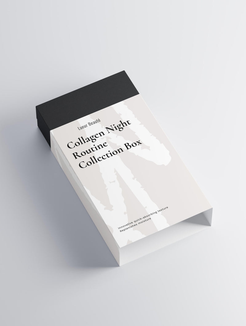 Collagen Night Routine Collection – Anti - Aging Skincare Set for Overnight Renewal - Lueur Beauté