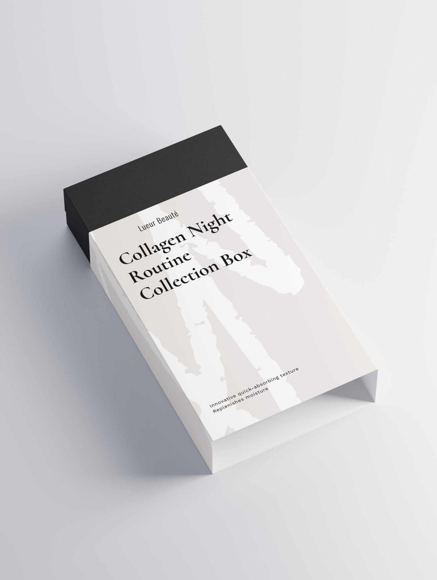 Collagen Night Routine Collection – Anti - Aging Skincare Set for Overnight Renewal - Lueur Beauté