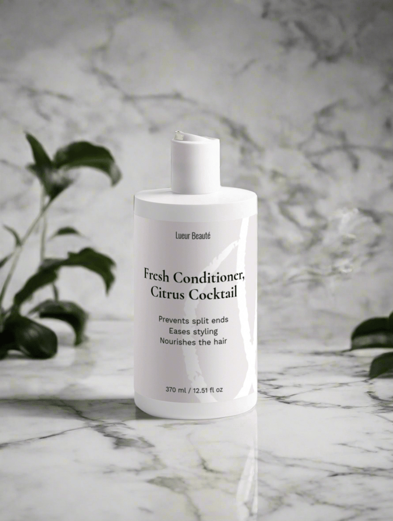 Crystalline Hair Conditioner – Smooths, Hydrates & Strengthens Hair - Lueur Beauté