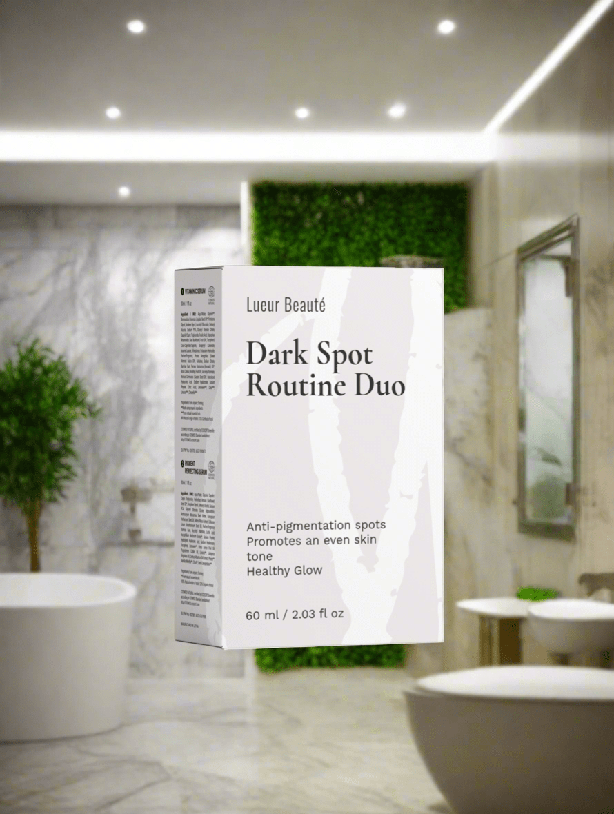 Dark Spot Duo – Vitamin C & Pigment Perfecting Serums for Even Skin Tone - Lueur Beauté