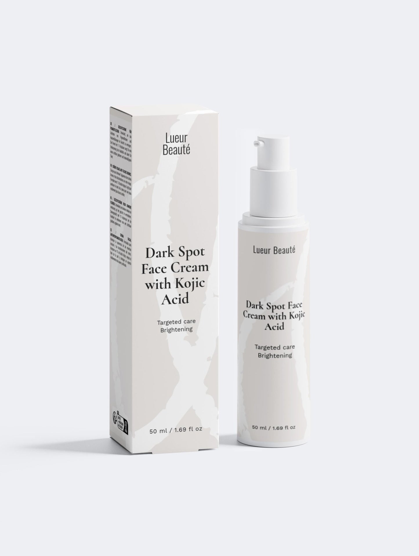 Dark Spot Face Cream with Kojic Acid - Lueur Beauté
