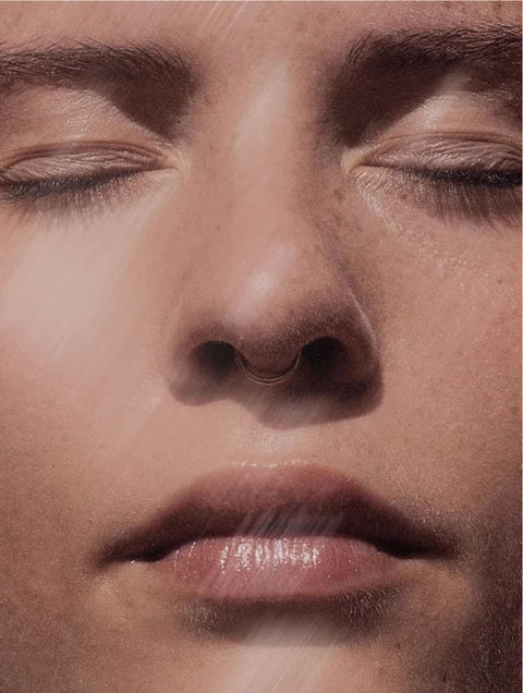 Hydrated healthy-looking skin after applying hydrating serum for daily moisture and comfort