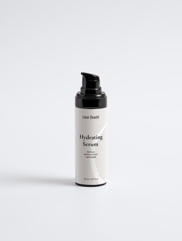 Hydrating Serum with Bisabolol & Peony – Soothes, Moisturizes & Brightens - Lueur Beauté