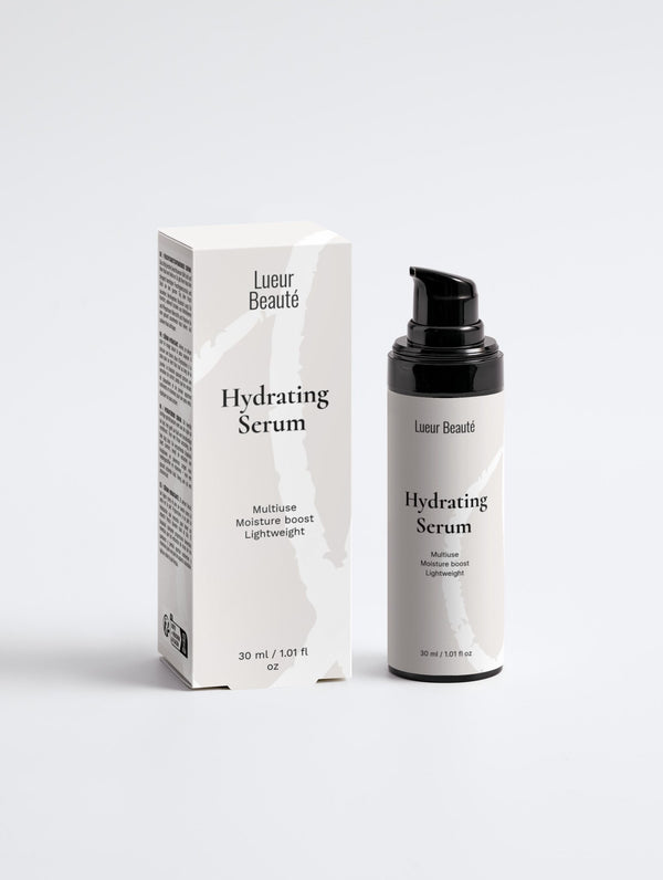 Hydrating Serum with Bisabolol & Peony – Soothes, Moisturizes & Brightens - Lueur Beauté