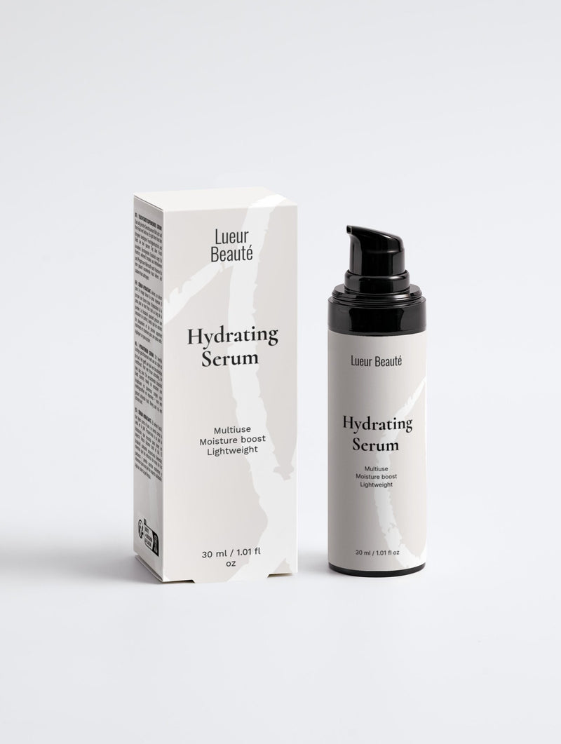 Hydrating Serum with Bisabolol & Peony – Soothes, Moisturizes & Brightens - Lueur Beauté