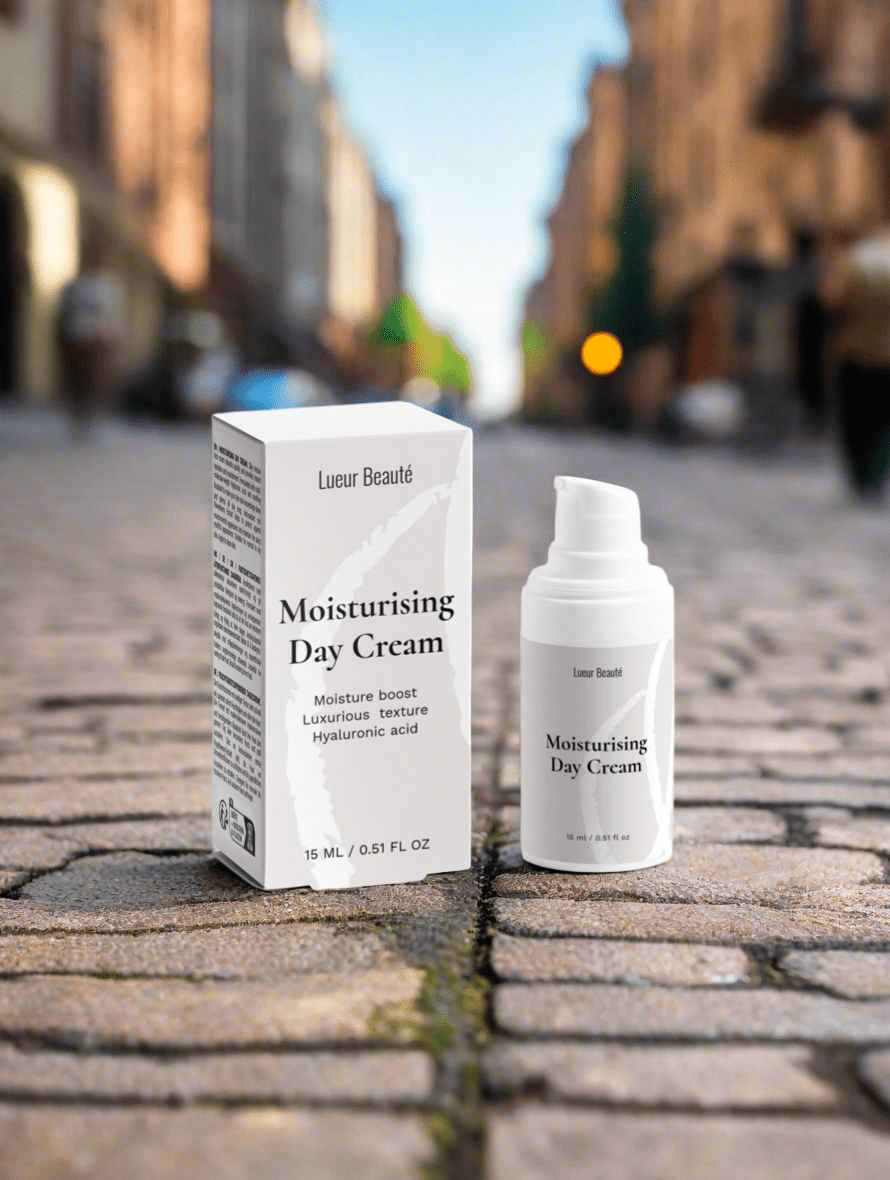 Moisturising Day Cream with Hyaluronic Acid – Plumps, Hydrates & Nourishes - Lueur Beauté