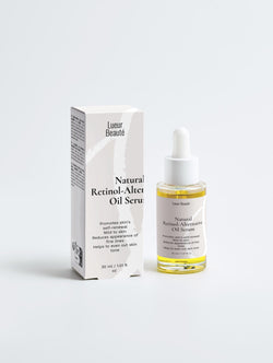 Natural Retinol Alternative – Oil - Based Anti - Aging Serum for Sensitive Skin - Lueur Beauté