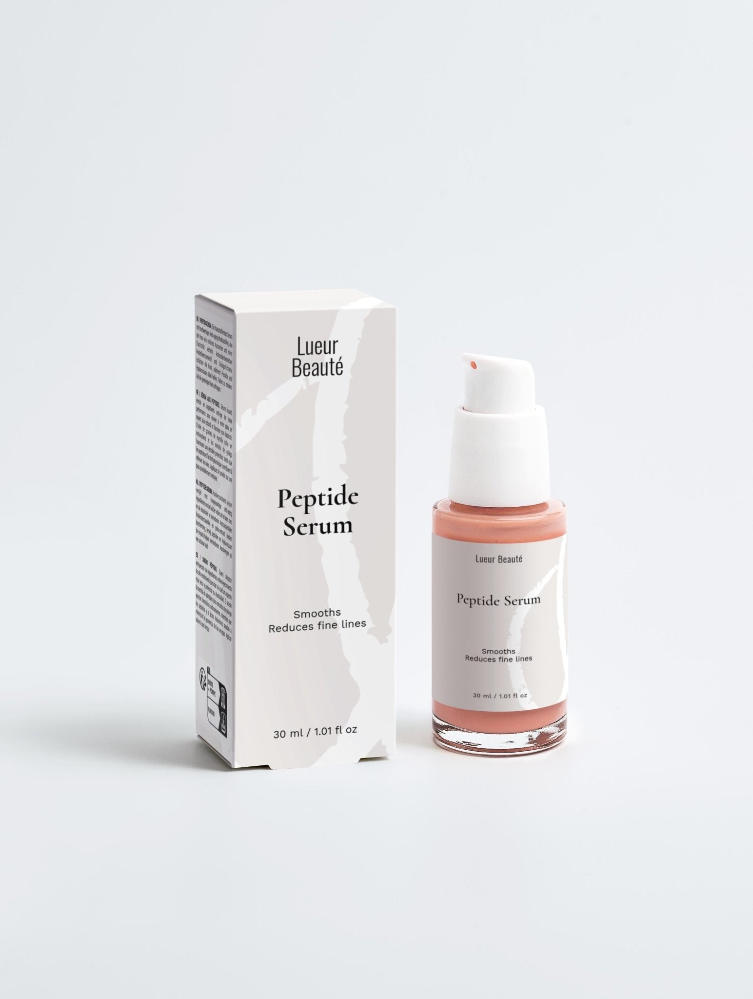 Peptide Serum – Anti - Aging & Hydrating Formula | Lueur Beauté - Lueur Beauté