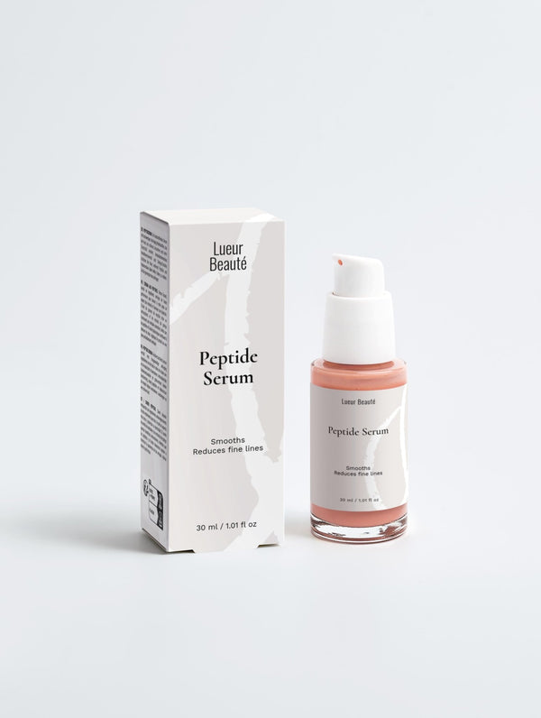 Peptide Serum – Anti - Aging & Hydrating Formula | Lueur Beauté - Lueur Beauté
