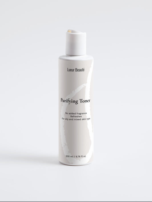 Purifying Toner with Salicylic Acid – Clears Pores & Balances Oily Skin - Lueur Beauté