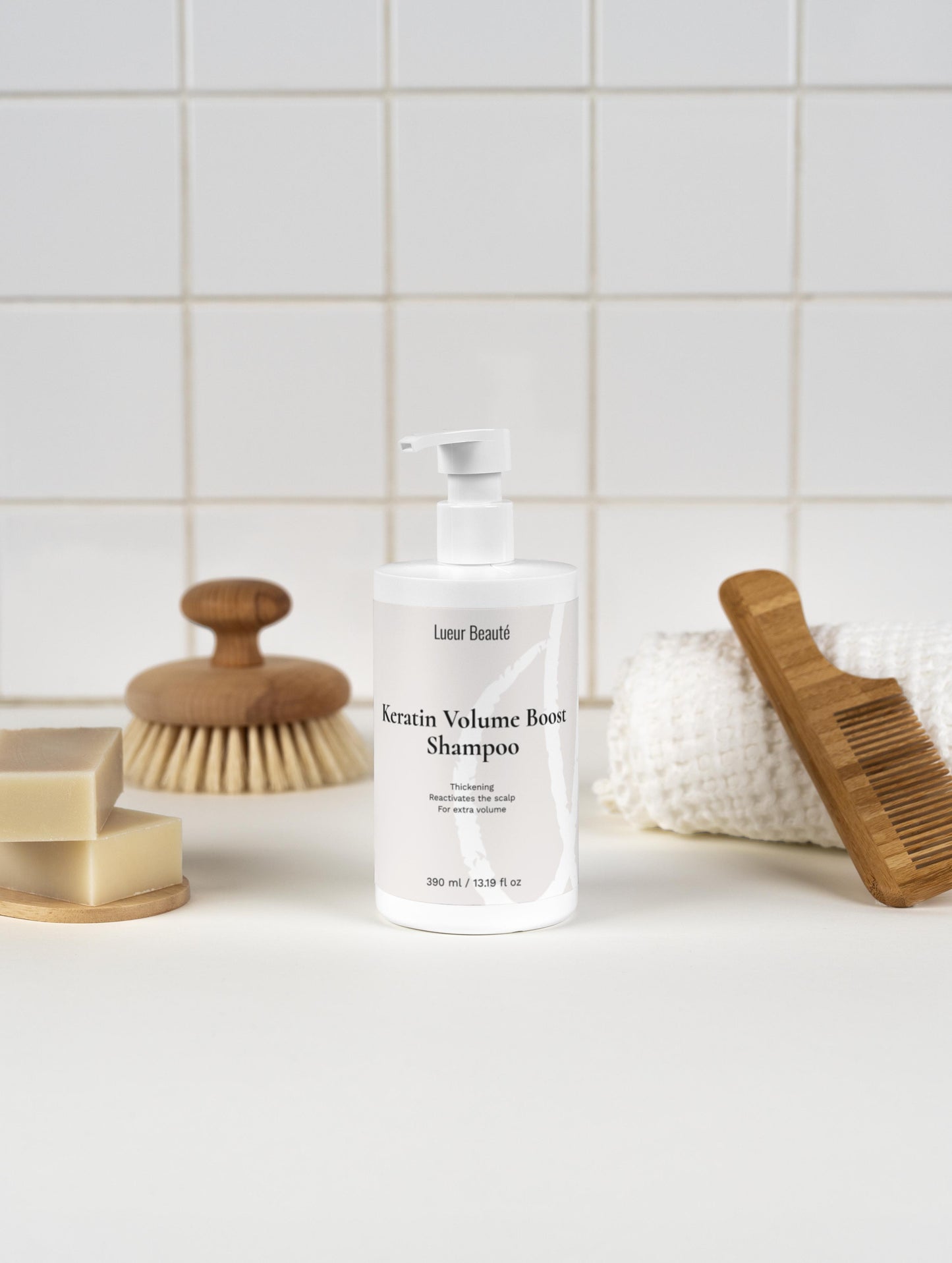 Champú Voluminizador con Queratina para Cabello Fino