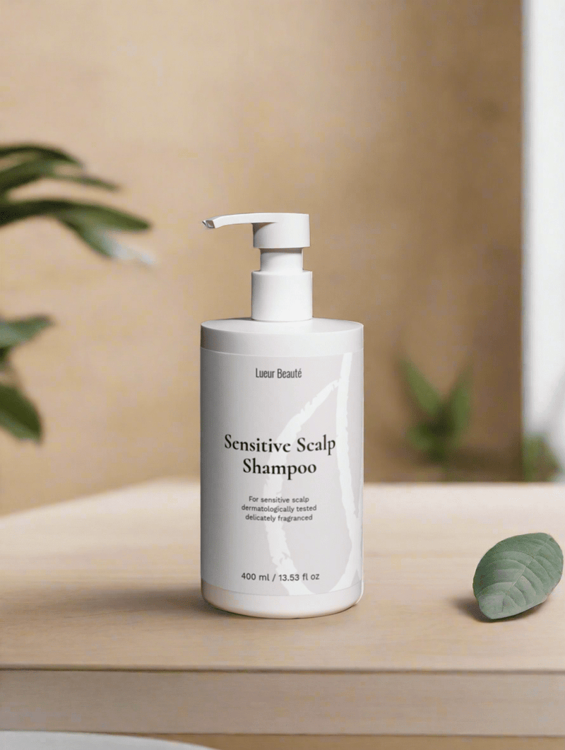 Sensitive Scalp Shampoo – Natural & Gentle Care, 400 ml - Lueur Beauté