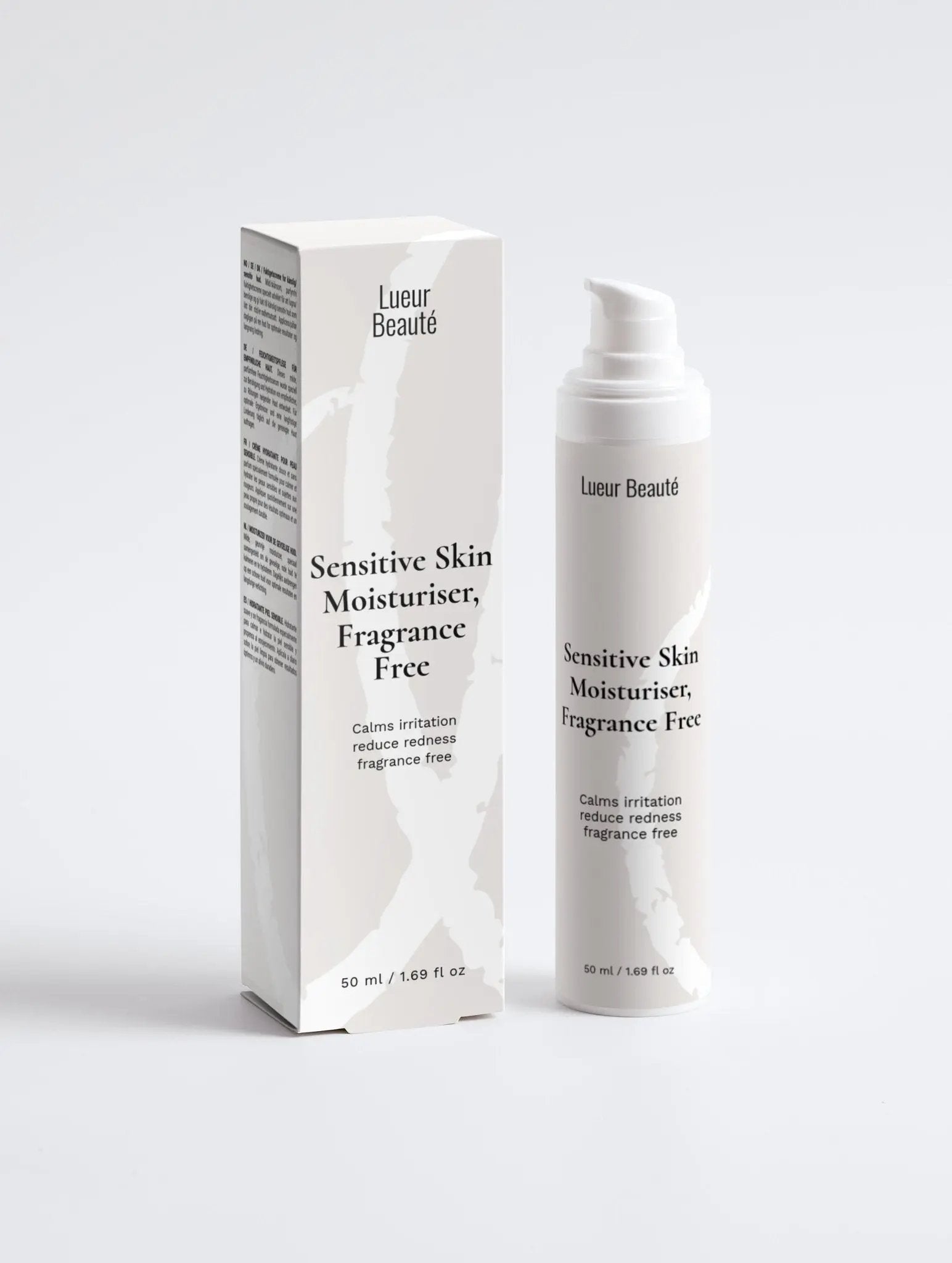 Sensitive Skin Moisturiser – Fragrance - Free, Soothing Hydration for Delicate Skin - Lueur Beauté