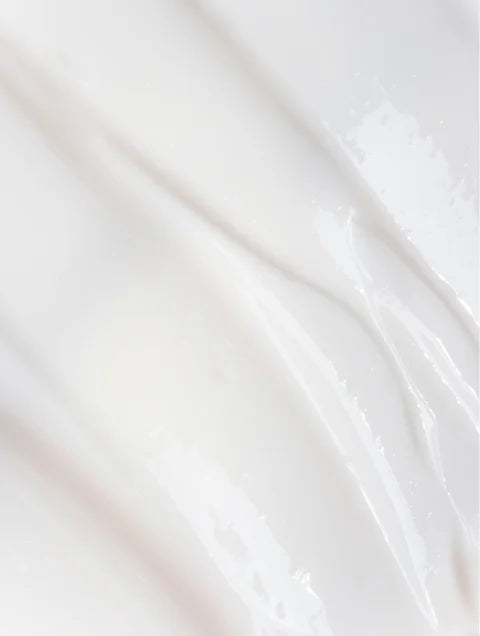 Lightweight creamy texture of sensitive skin overnight cream showing smooth hydrating formula